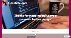 Desktop Screenshot of harolene.com