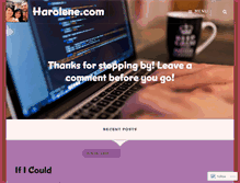 Tablet Screenshot of harolene.com